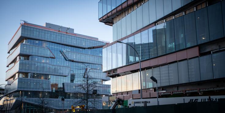The school's new Manhattanville Campus, opening January 2022